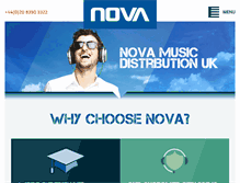 Tablet Screenshot of novadist.net